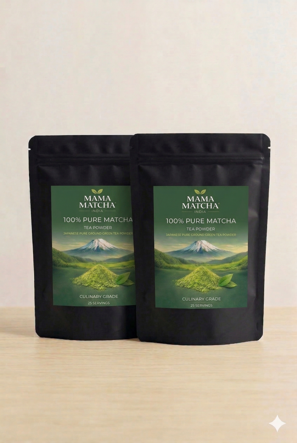 Pure Japanese Green Tea Powder – Mama Matcha (Double 100g)
